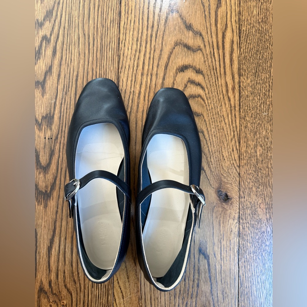 Le Monde Beryl black Mary Jane flats
